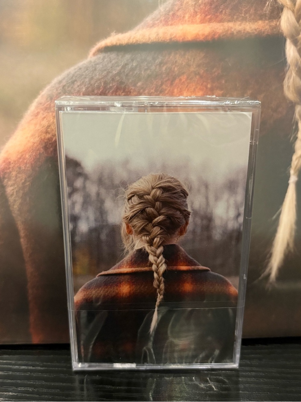 Taylor Swift Evermore Cassette Grey New Sealed